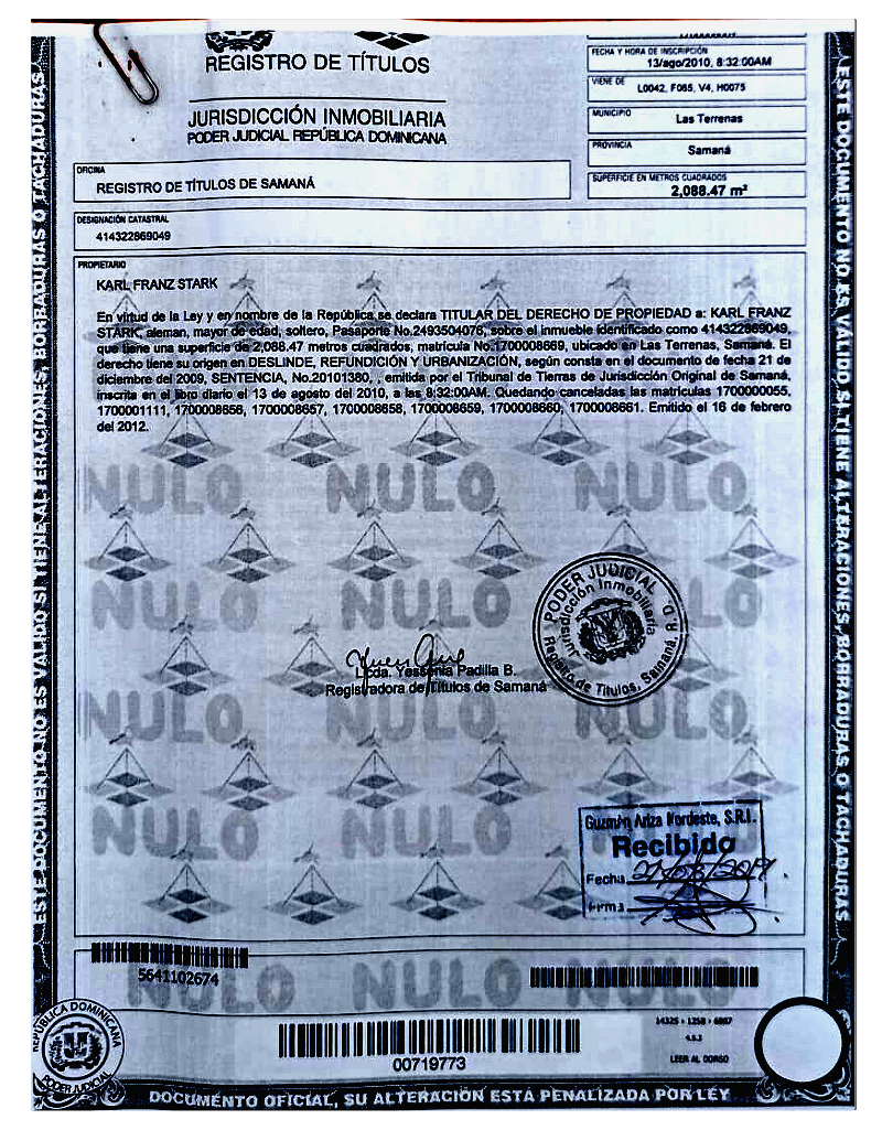 Certificate 2,088.47m2